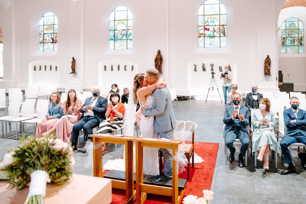 REAL WEDDING - Het intieme Coronaproof trouwfeest van Stefania en Sandro