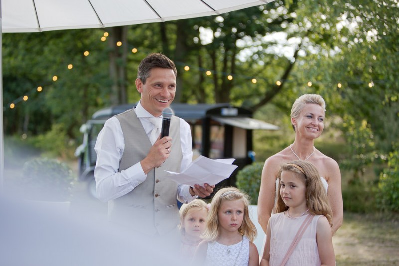 Het kidsproof maar ook ultrarelaxed trouwfeest van Kristine & Ben