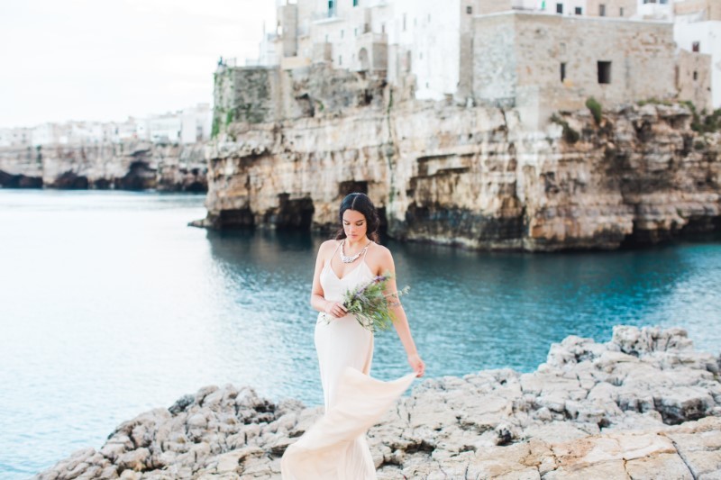 WEDDING EDITORIAL Een destination bridal shoot aan de Adriatische Zee