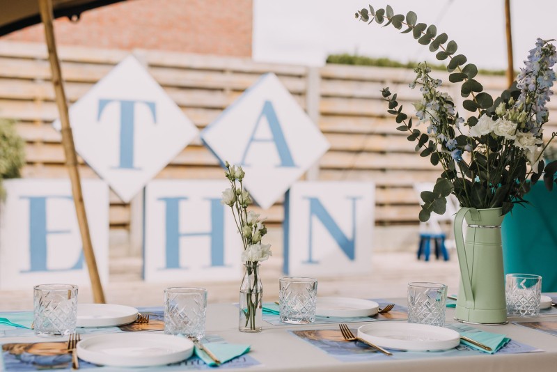 Het hippe & eco-minded communiefeest van een echte surfboy